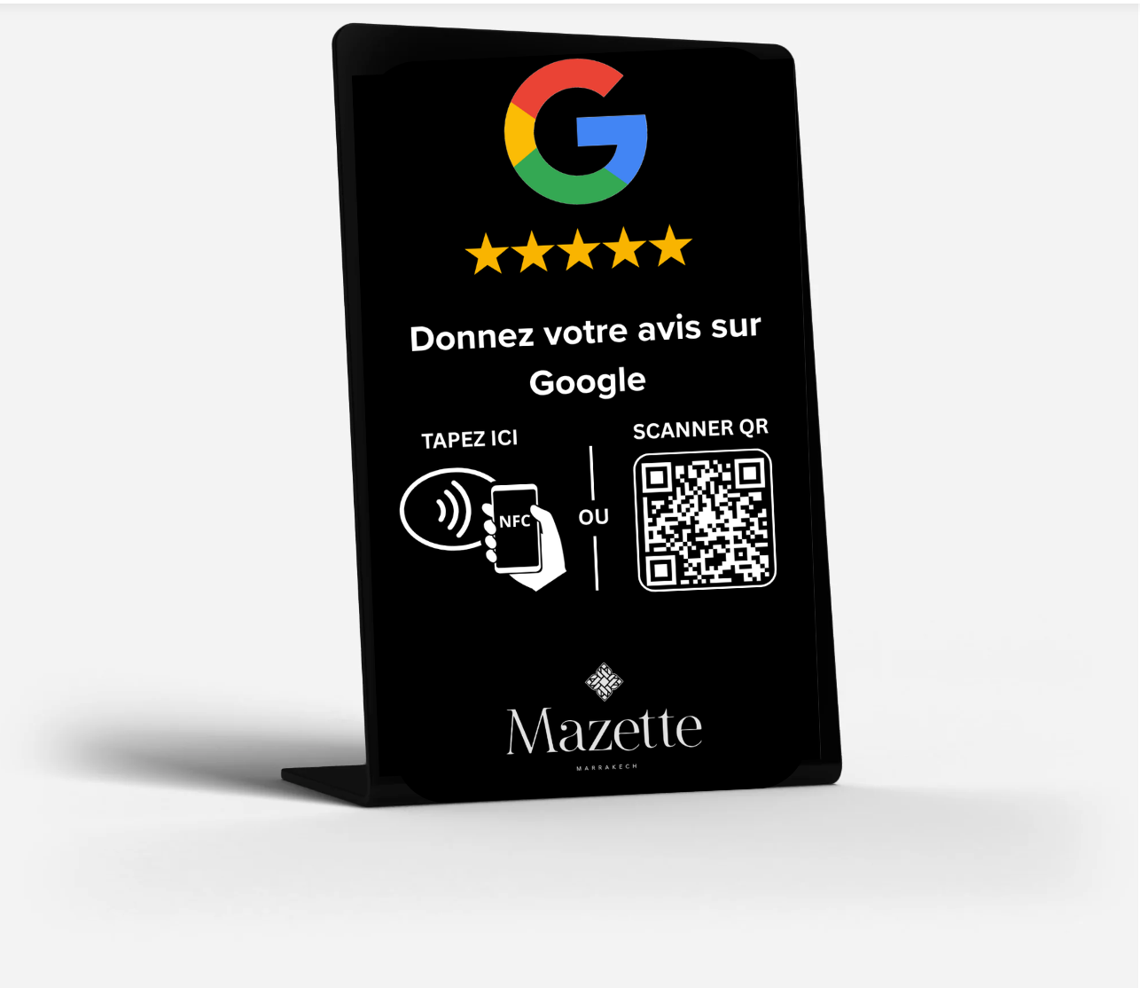 NFC CARTE PERSONALISÉ